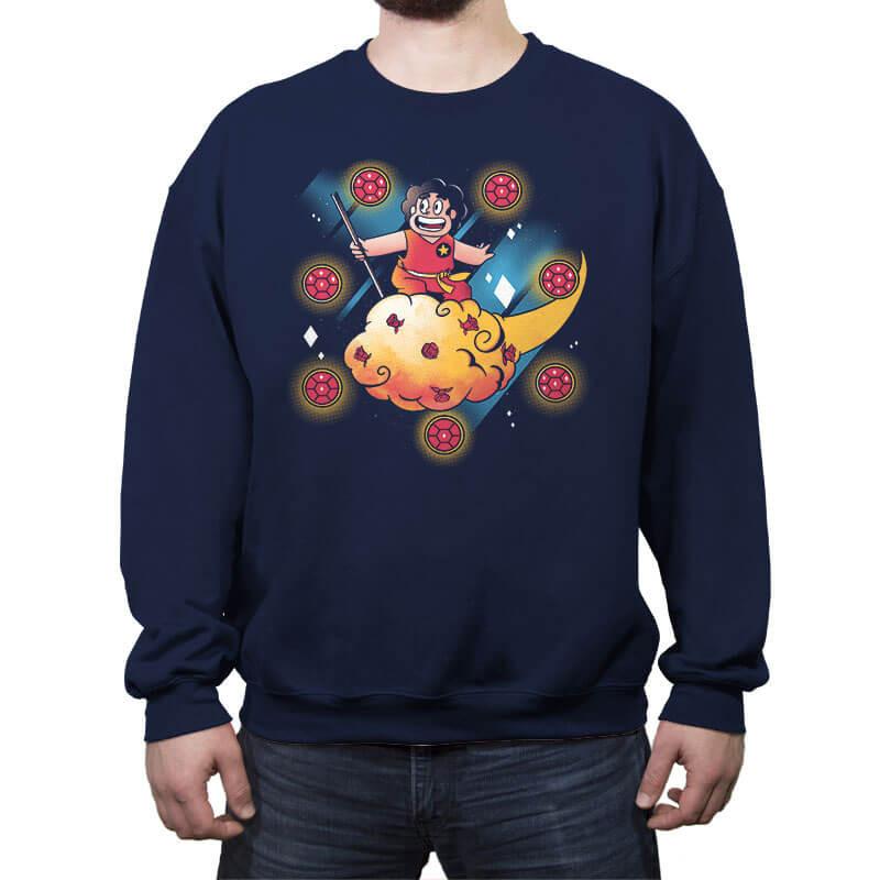 Crystal Ball - Crew Neck Sweatshirt Crew Neck Sweatshirt RIPT Apparel