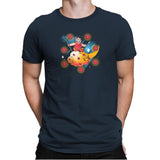Crystal Ball Exclusive - Mens Premium T-Shirts RIPT Apparel Small / Indigo