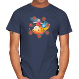 Crystal Ball Exclusive - Mens T-Shirts RIPT Apparel Small / Navy