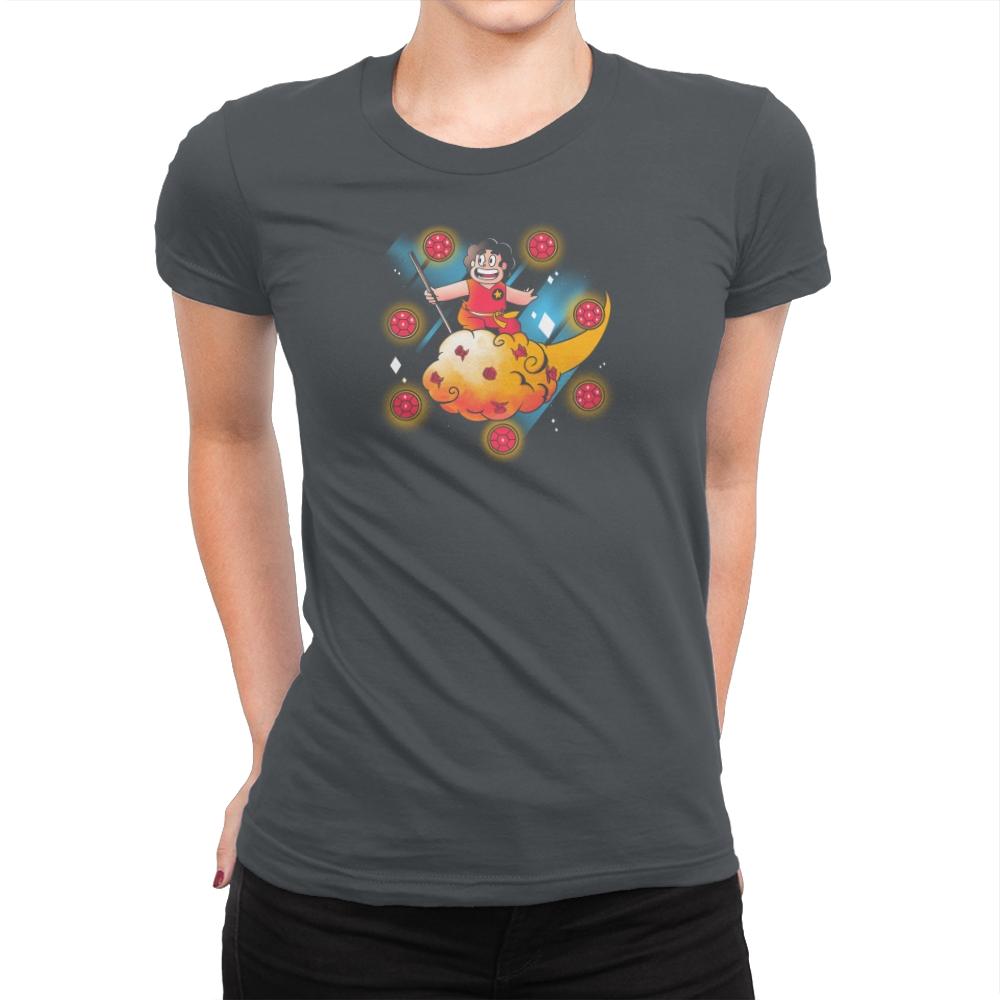 Crystal Ball Exclusive - Womens Premium T-Shirts RIPT Apparel Small / Heavy Metal