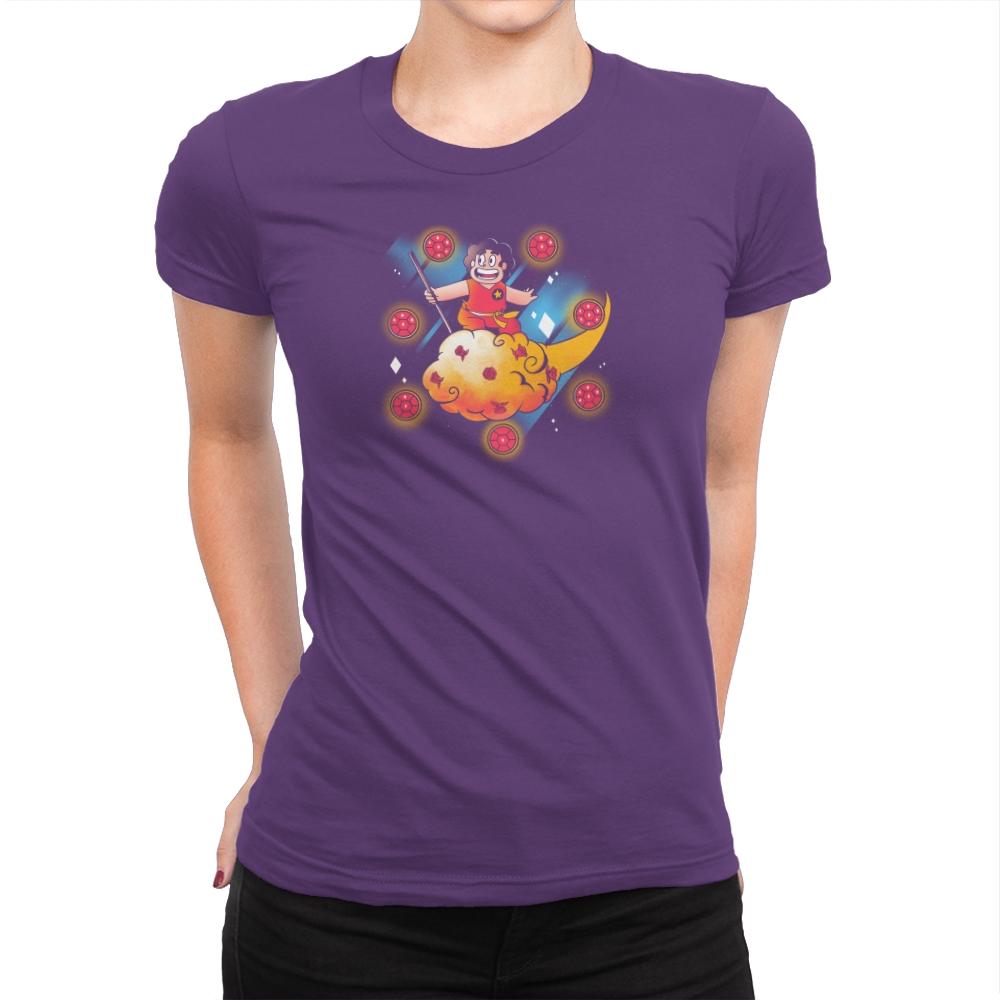 Crystal Ball Exclusive - Womens Premium T-Shirts RIPT Apparel Small / Purple Rush