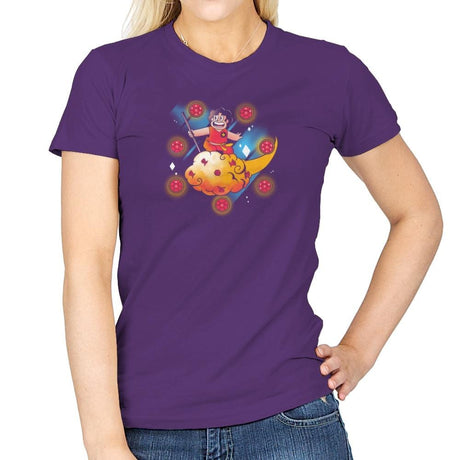 Crystal Ball Exclusive - Womens T-Shirts RIPT Apparel Small / Purple