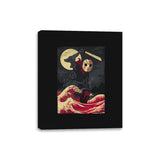 Crystal Lake Demon - Canvas Wraps Canvas Wraps RIPT Apparel 8x10 / Black