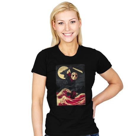 Crystal Lake Demon - Womens T-Shirts RIPT Apparel Small / Black