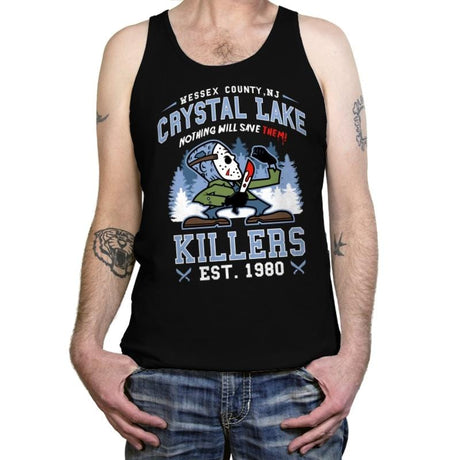 Crystal Lake Killers - Tanktop Tanktop RIPT Apparel X-Small / Black