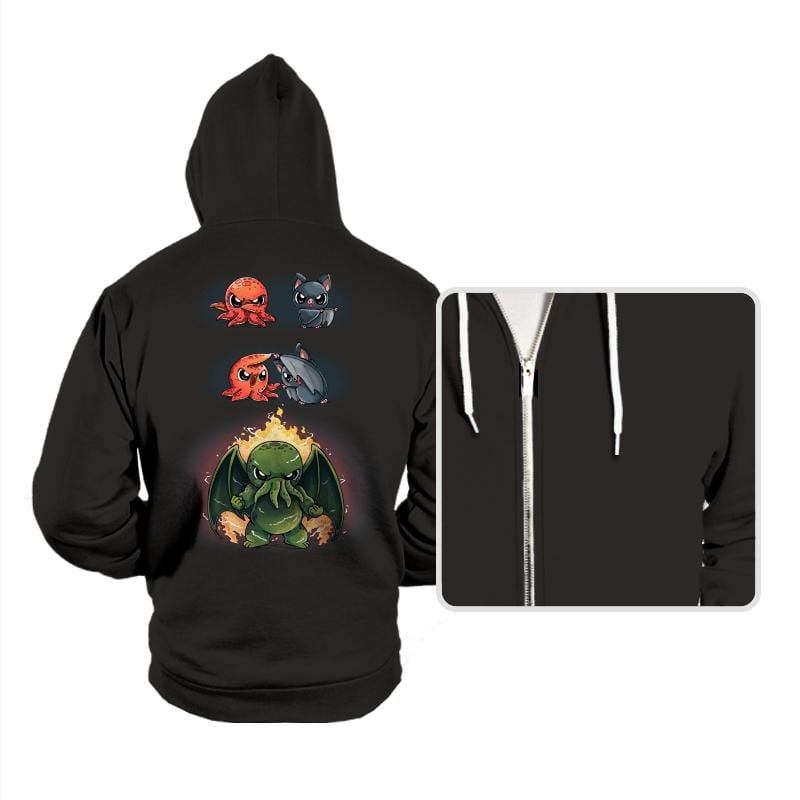 Cthulhu Fusion - Hoodies Hoodies RIPT Apparel Small / Black