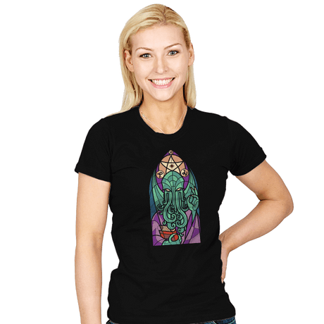 Cthulhu's Church - Womens T-Shirts RIPT Apparel