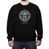 Cthulhu - The Prophet of Doom - Crew Neck Sweatshirt Crew Neck Sweatshirt RIPT Apparel
