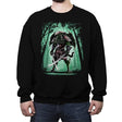 Cthulhumurai - Crew Neck Sweatshirt Crew Neck Sweatshirt RIPT Apparel Small / Black