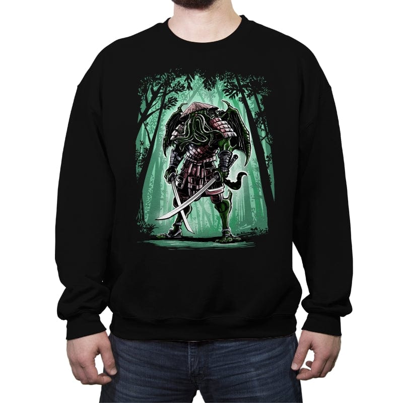 Cthulhumurai - Crew Neck Sweatshirt Crew Neck Sweatshirt RIPT Apparel Small / Black
