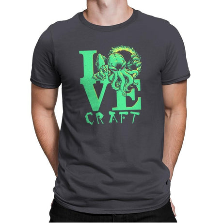 Cthulove Exclusive - Mens Premium T-Shirts RIPT Apparel Small / Heavy Metal