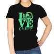 Cthulove Exclusive - Womens T-Shirts RIPT Apparel Small / Black