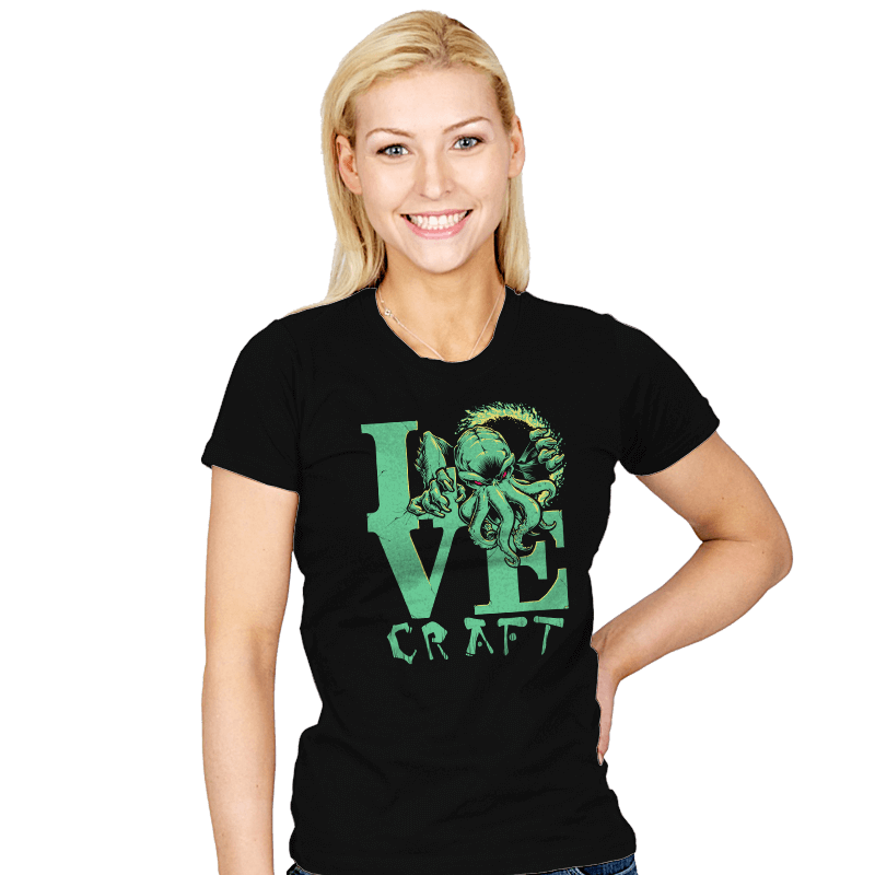 Cthulove - Womens T-Shirts RIPT Apparel