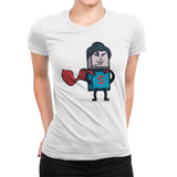 Ctrl S-uperhero - Womens Premium T-Shirts RIPT Apparel Small / White