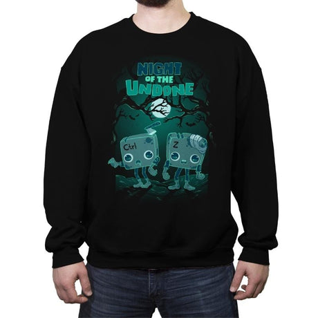 Ctrl+Zombies - Crew Neck Sweatshirt Crew Neck Sweatshirt RIPT Apparel Small / Black