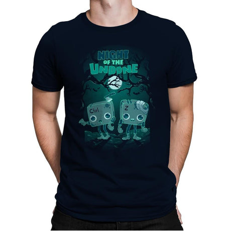Ctrl+Zombies - Mens Premium T-Shirts RIPT Apparel Small / Midnight Navy