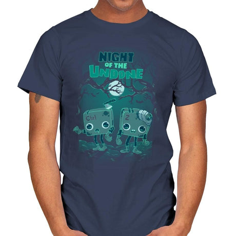 Ctrl+Zombies - Mens T-Shirts RIPT Apparel Small / Navy