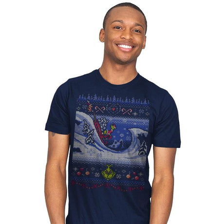 Cuddly as a Cactus - Mens T-Shirts RIPT Apparel Small / Navy