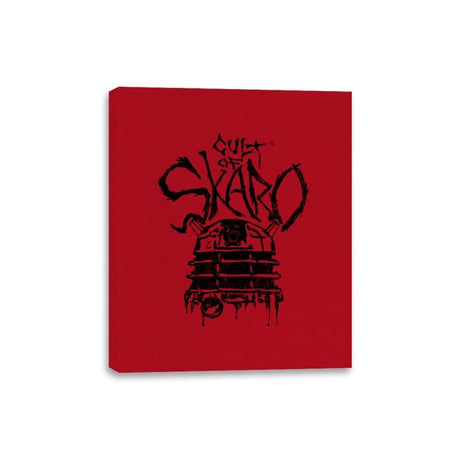 Cult of Skaro - Canvas Wraps Canvas Wraps RIPT Apparel 8x10 / Red