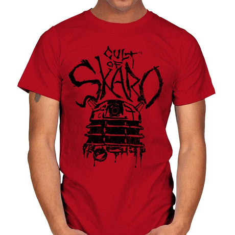 Cult of Skaro - Mens T-Shirts RIPT Apparel Small / Red