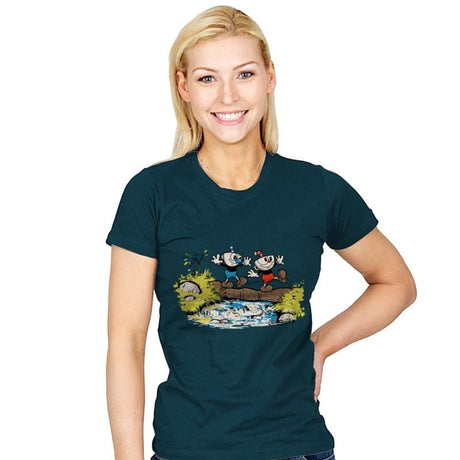 Cup and Mug - Womens T-Shirts RIPT Apparel
