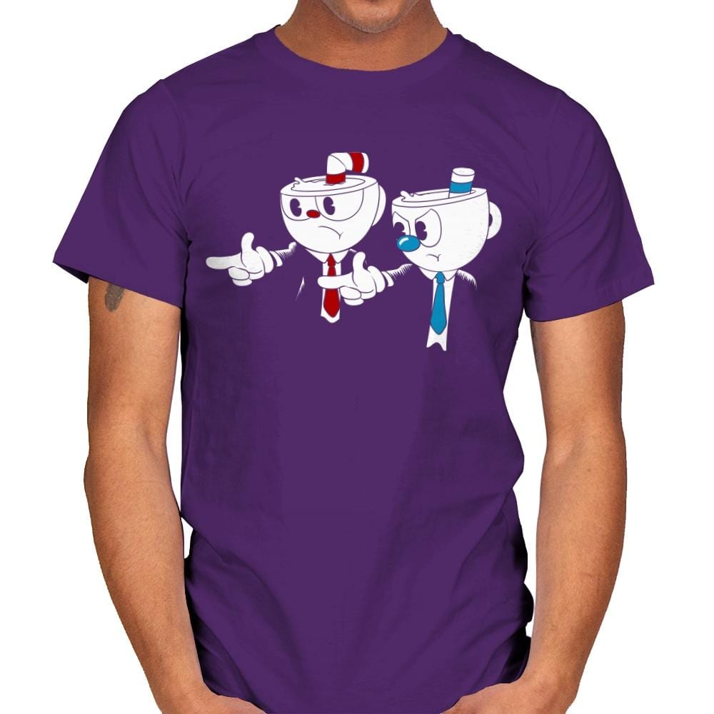 Cup Fiction Exclusive - Best Seller - Mens T-Shirts RIPT Apparel Small / Purple
