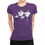 Cup Fiction Exclusive - Best Seller - Womens Premium T-Shirts RIPT Apparel Small / Purple Rush