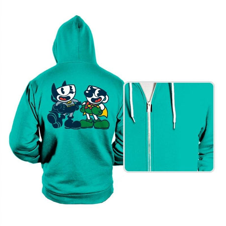 Cupman and Mugwonder - Hoodies Hoodies RIPT Apparel Small / Teal