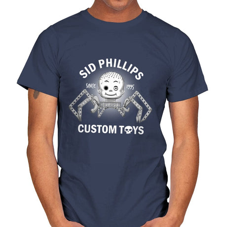 Custom Toys - Mens T-Shirts RIPT Apparel Small / Navy