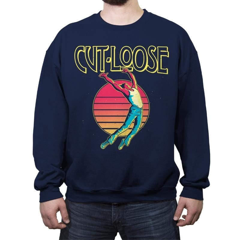 Cut Loose - Crew Neck Sweatshirt Crew Neck Sweatshirt RIPT Apparel Small / Navy
