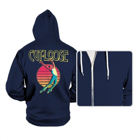 Cut Loose - Hoodies Hoodies RIPT Apparel Small / Navy