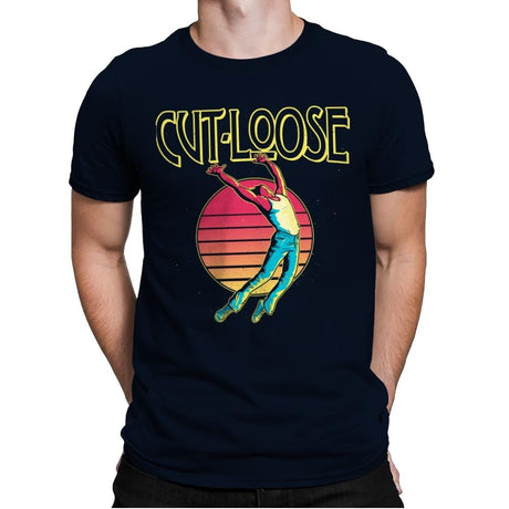 Cut Loose - Mens Premium T-Shirts RIPT Apparel Small / Midnight Navy
