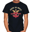 Cute As Hell - Mens T-Shirts RIPT Apparel Small / Black