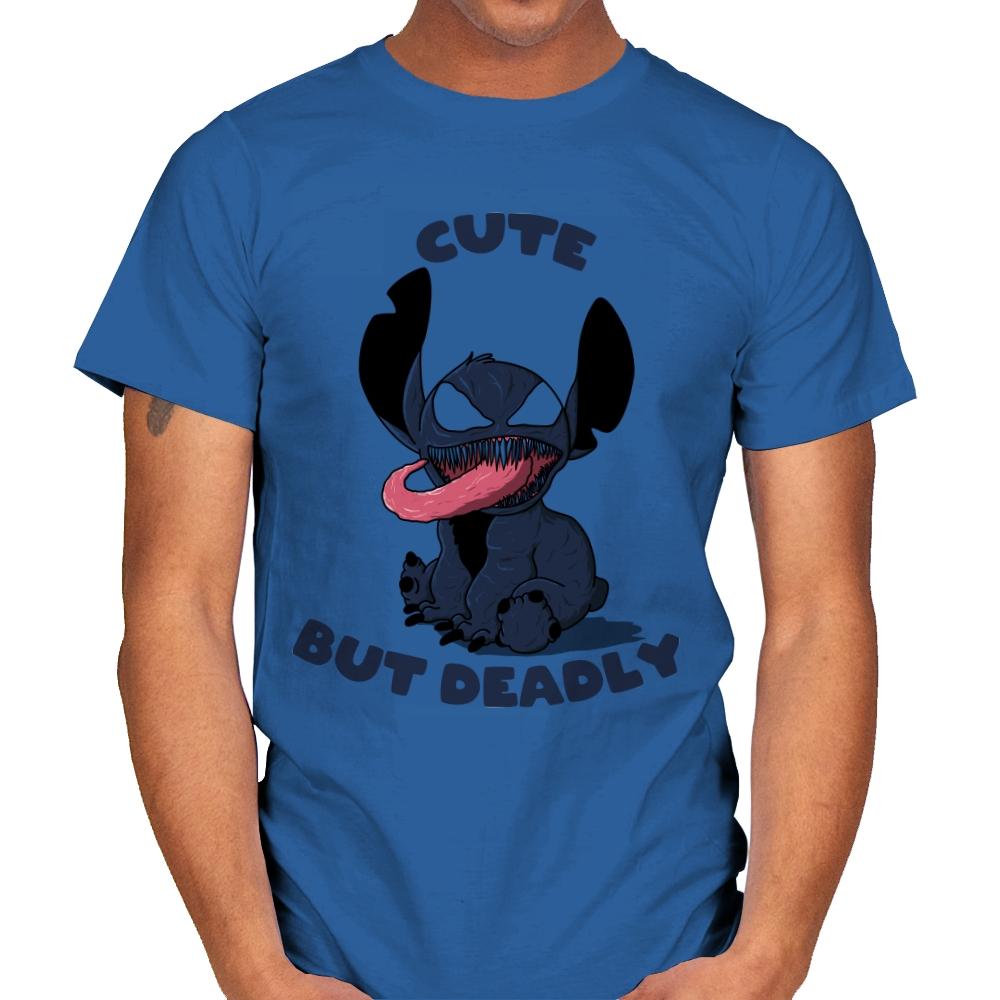 Cute But Deadly - Mens T-Shirts RIPT Apparel Small / Royal