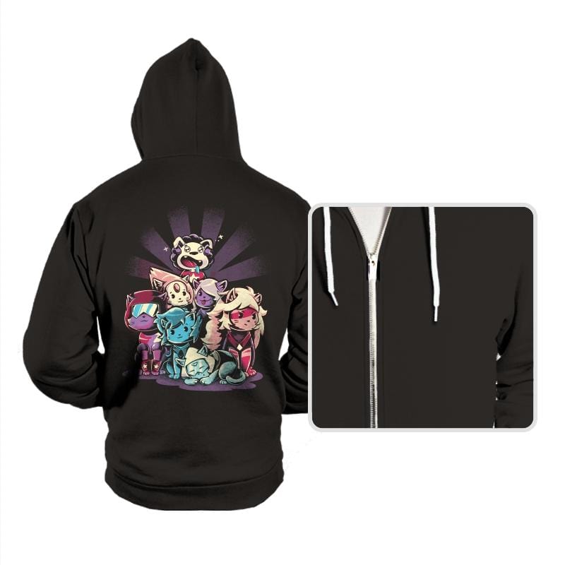 Cute Gems - Hoodies Hoodies RIPT Apparel Small / Black