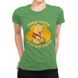 Cute Tired Snacky Bear - Womens Premium T-Shirts RIPT Apparel Small / Kelly