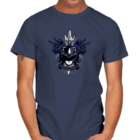Cyaneus Triceratops Horridus - Zordwarts - Mens T-Shirts RIPT Apparel Small / Navy