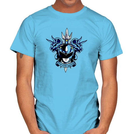 Cyaneus Triceratops Horridus - Zordwarts - Mens T-Shirts RIPT Apparel Small / Sky