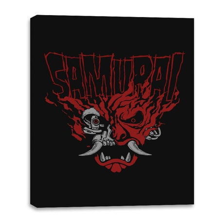 Cyber Samurai - Canvas Wraps Canvas Wraps RIPT Apparel