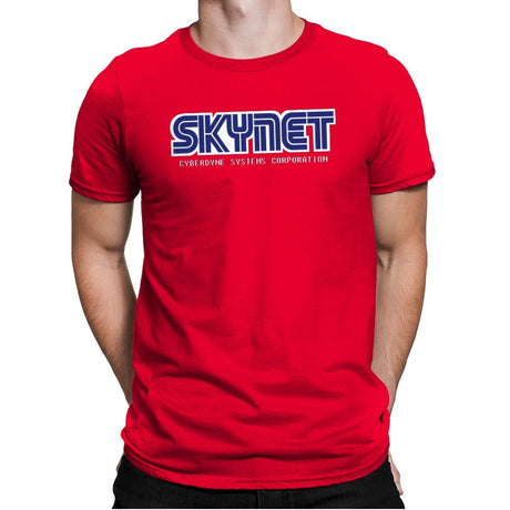 Cyberdyne Systems - Mens Premium T-Shirts RIPT Apparel Small / Red