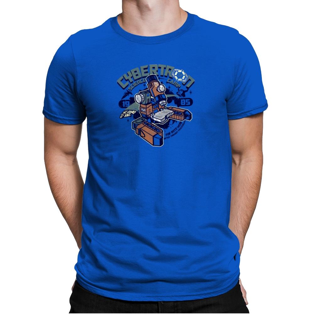 Cybertron Science Camp Exclusive - Mens Premium T-Shirts RIPT Apparel Small / Royal