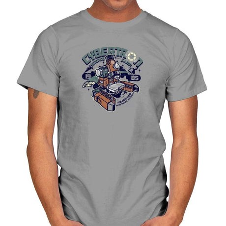 Cybertron Science Camp Exclusive - Mens T-Shirts RIPT Apparel Small / Sport Grey