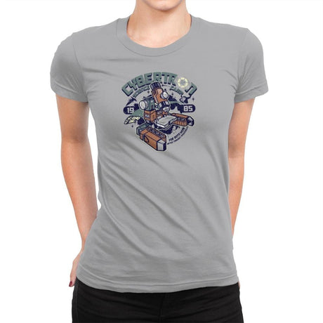 Cybertron Science Camp Exclusive - Womens Premium T-Shirts RIPT Apparel Small / Heather Grey