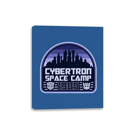 Cybertron Space Camp - Canvas Wraps Canvas Wraps RIPT Apparel 8x10 / Royal
