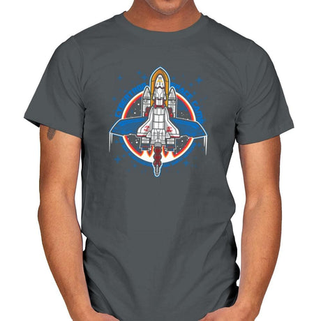 Cybertron Space Camp Exclusive - Mens T-Shirts RIPT Apparel Small / Charcoal