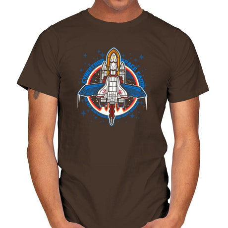Cybertron Space Camp Exclusive - Mens T-Shirts RIPT Apparel Small / Dark Chocolate