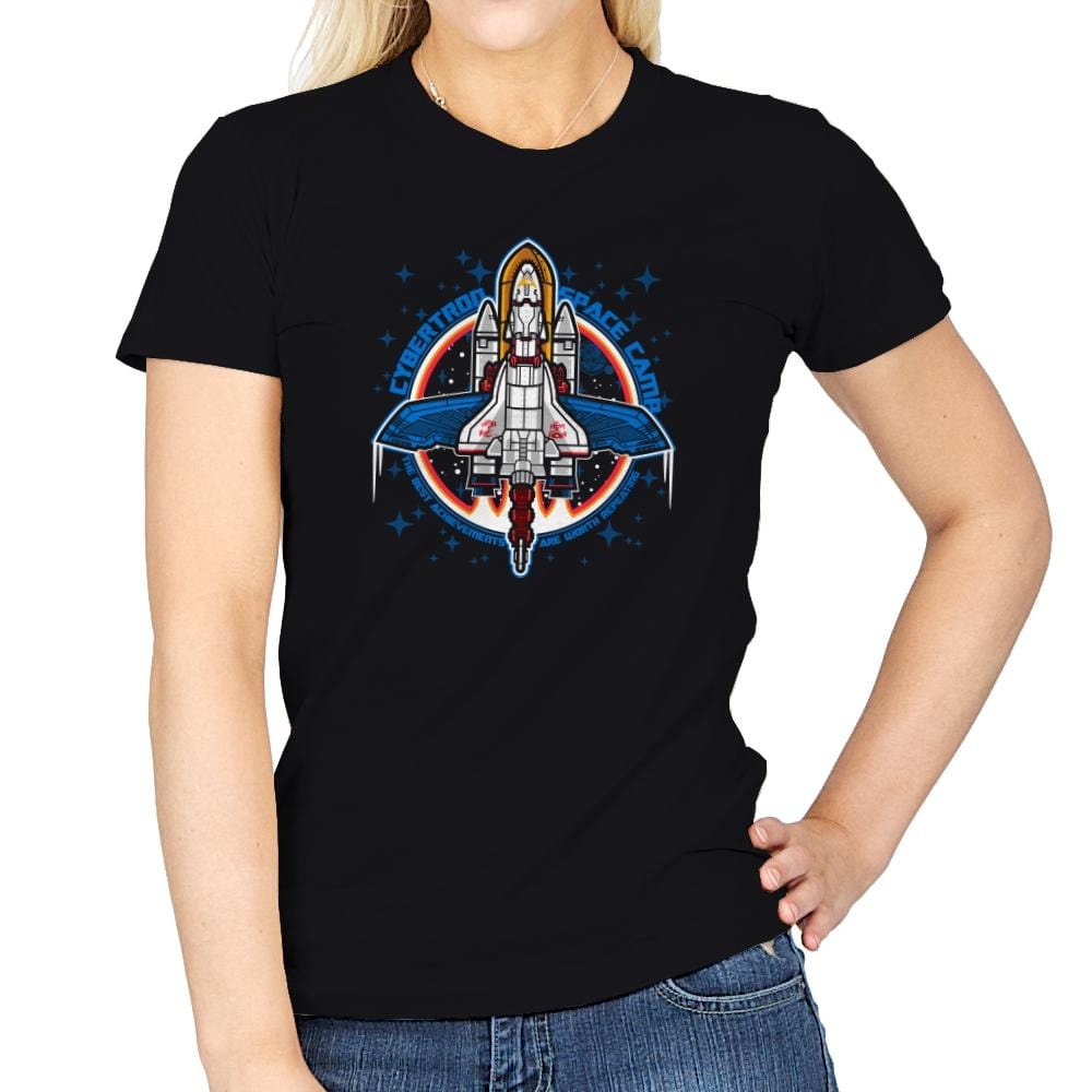 Cybertron Space Camp Exclusive - Womens T-Shirts RIPT Apparel Small / Black