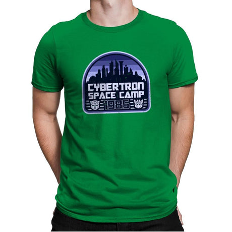 Cybertron Space Camp - Mens Premium T-Shirts RIPT Apparel Small / Kelly