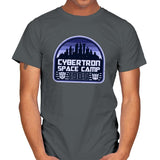 Cybertron Space Camp - Mens T-Shirts RIPT Apparel Small / Charcoal