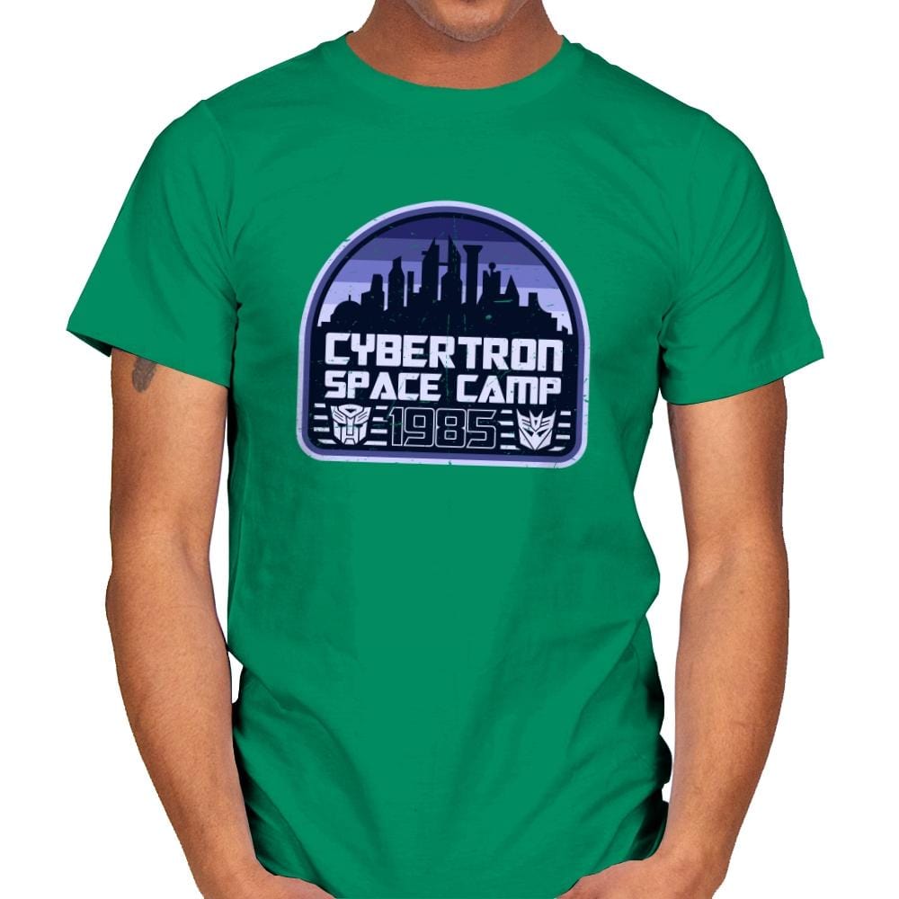Cybertron Space Camp - Mens T-Shirts RIPT Apparel Small / Kelly